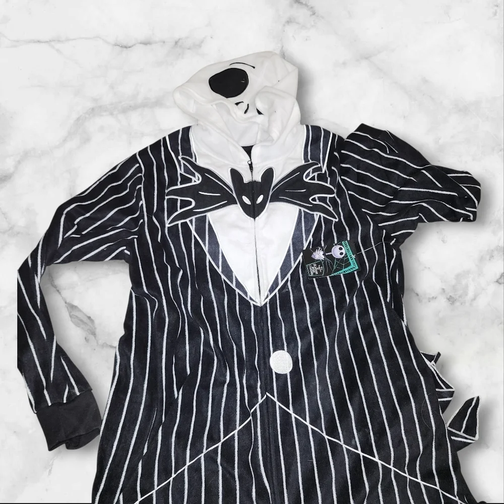 Jack Skeleton Nightmare Before Christmas Pajamas - Picture 2 of 3
